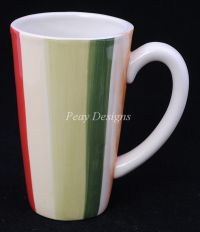 Fitz & Floyd IN BLOOM Latte Coffee Mug